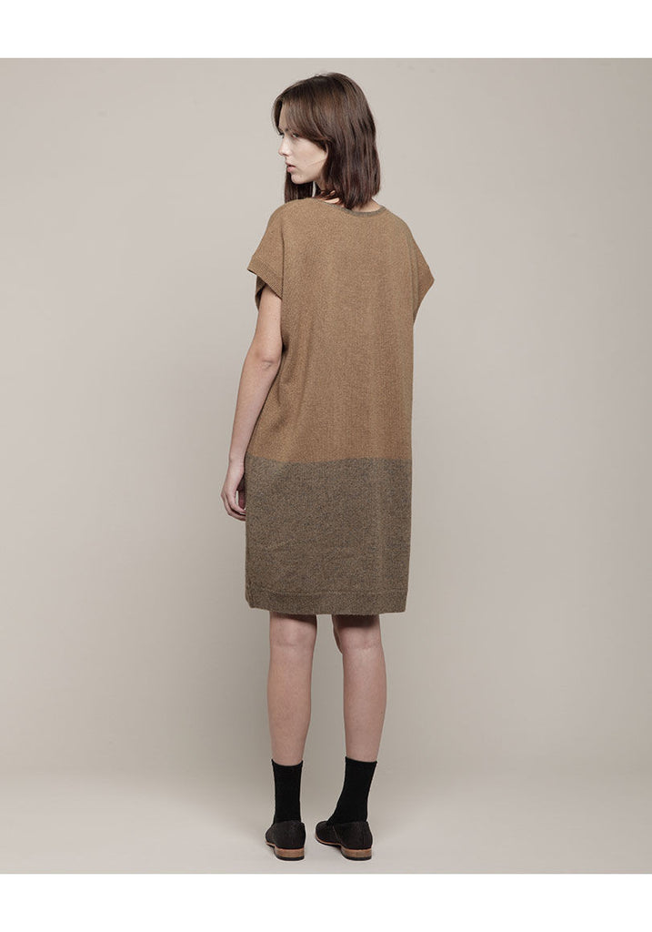 Color Block Tunic Sweater