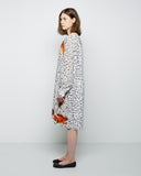Dotted Fox Print Dress