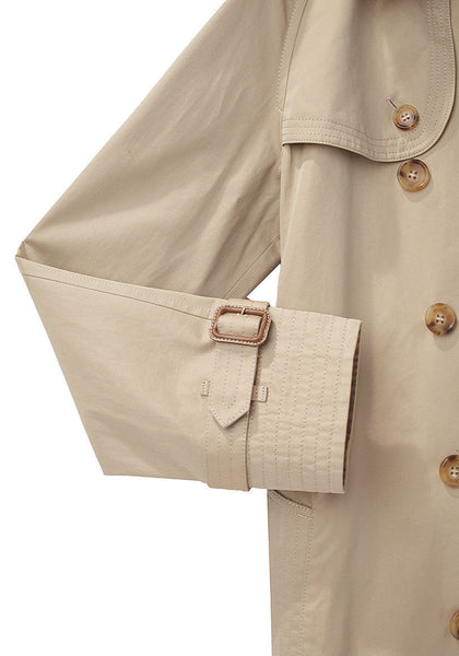 Double Breasted Trench Coat – La Garçonne