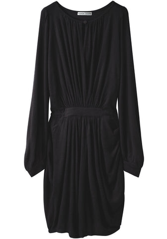 Gathered Drawstring Dress