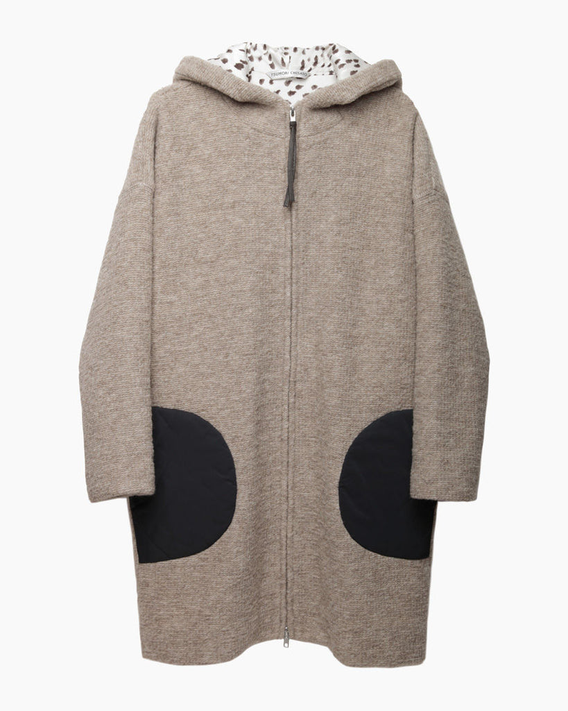 Hooded Sweater Jacket