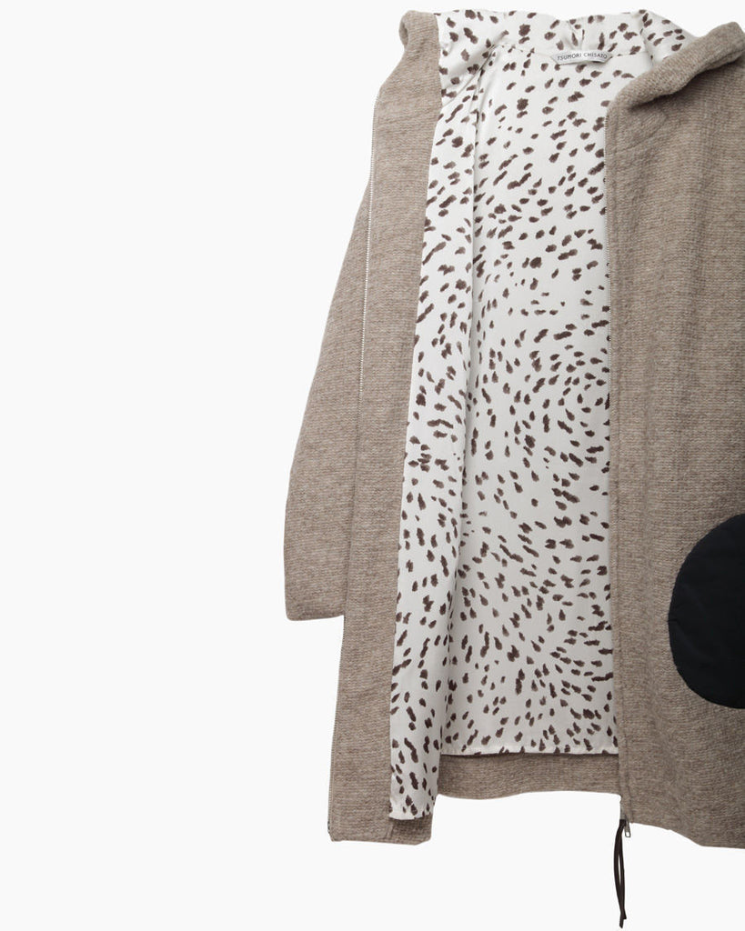 Hooded Sweater Jacket