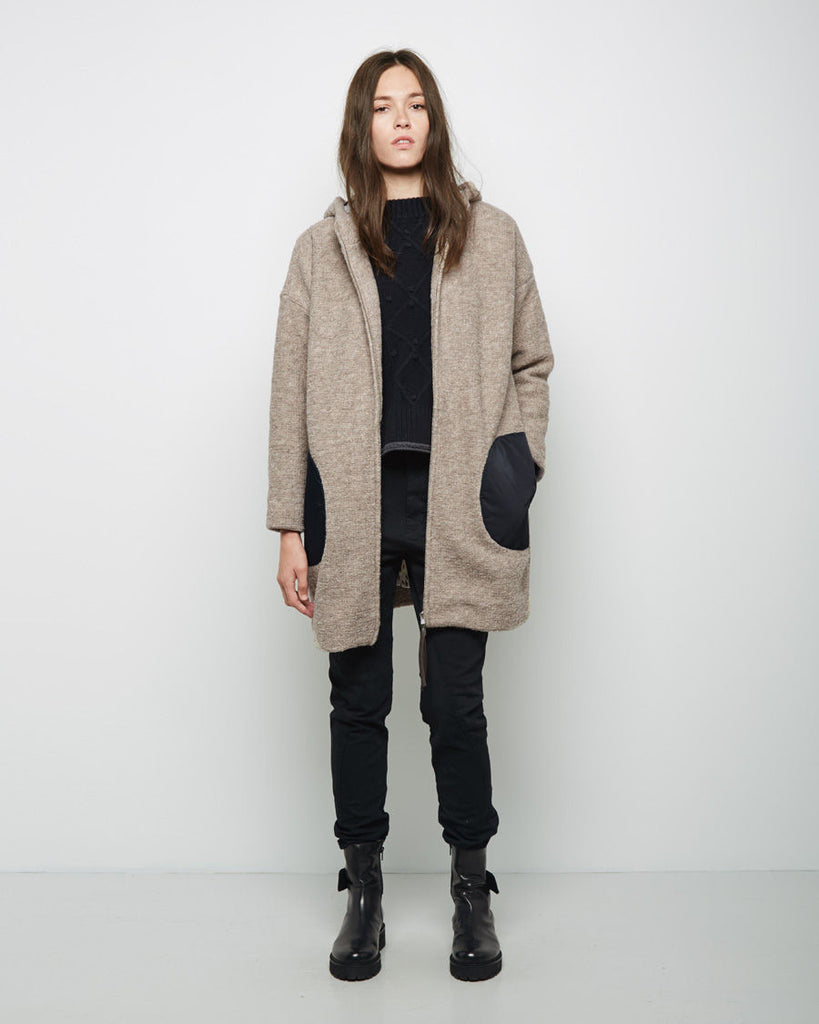 Hooded Sweater Jacket