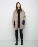 Hooded Sweater Jacket