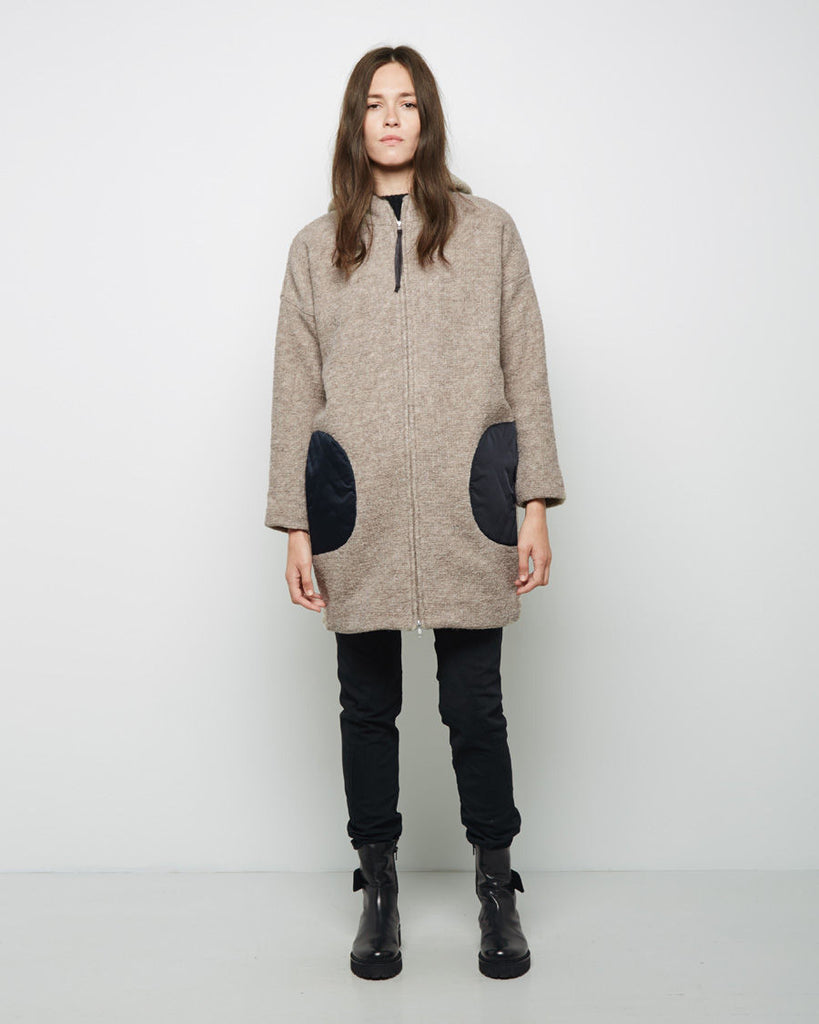 Hooded Sweater Jacket