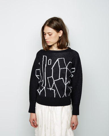 House Jacquard Pullover