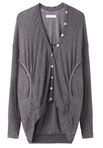 Jersey Cocoon Cardigan