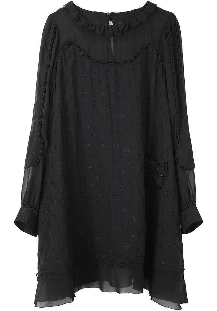 Jumping Flower Tunic Dress