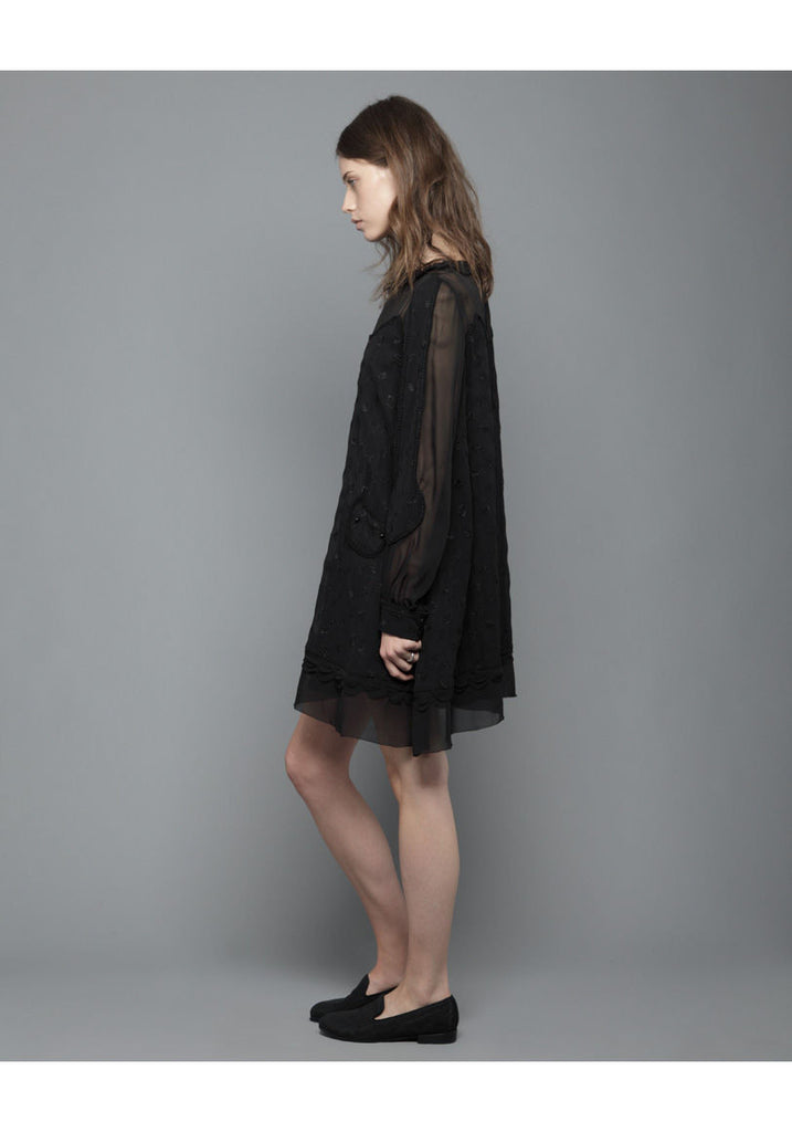 Jumping Flower Tunic Dress