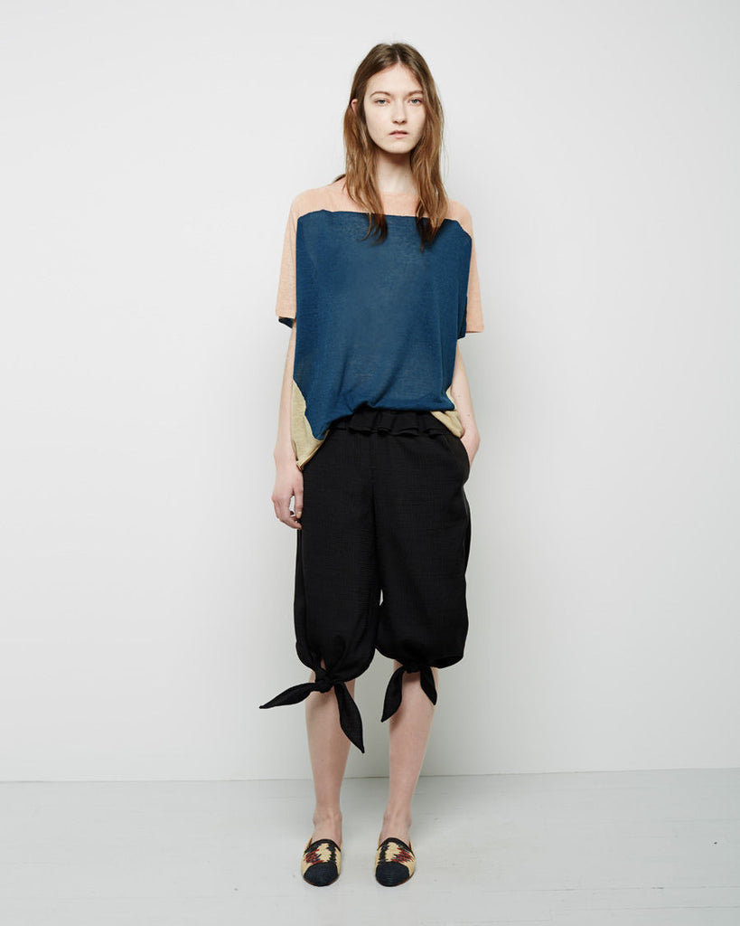 Knotted Cropped Pant