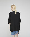 Linen Gauze Open Cardigan