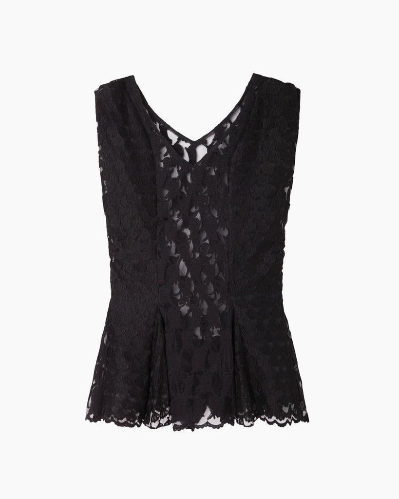 Octopus Shell Lace Top