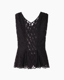 Octopus Shell Lace Top