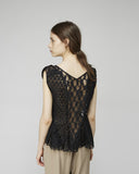 Octopus Shell Lace Top