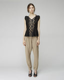 Octopus Shell Lace Top