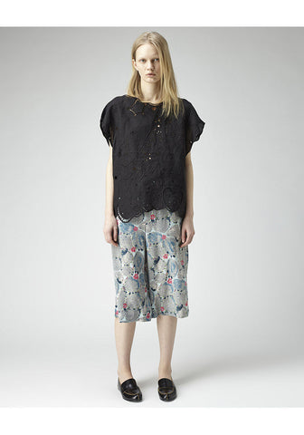 Printed Silk Pant