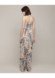 Printed Strapless Jumpsuit