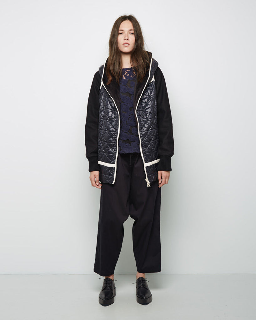 Reversible Hooded Coat