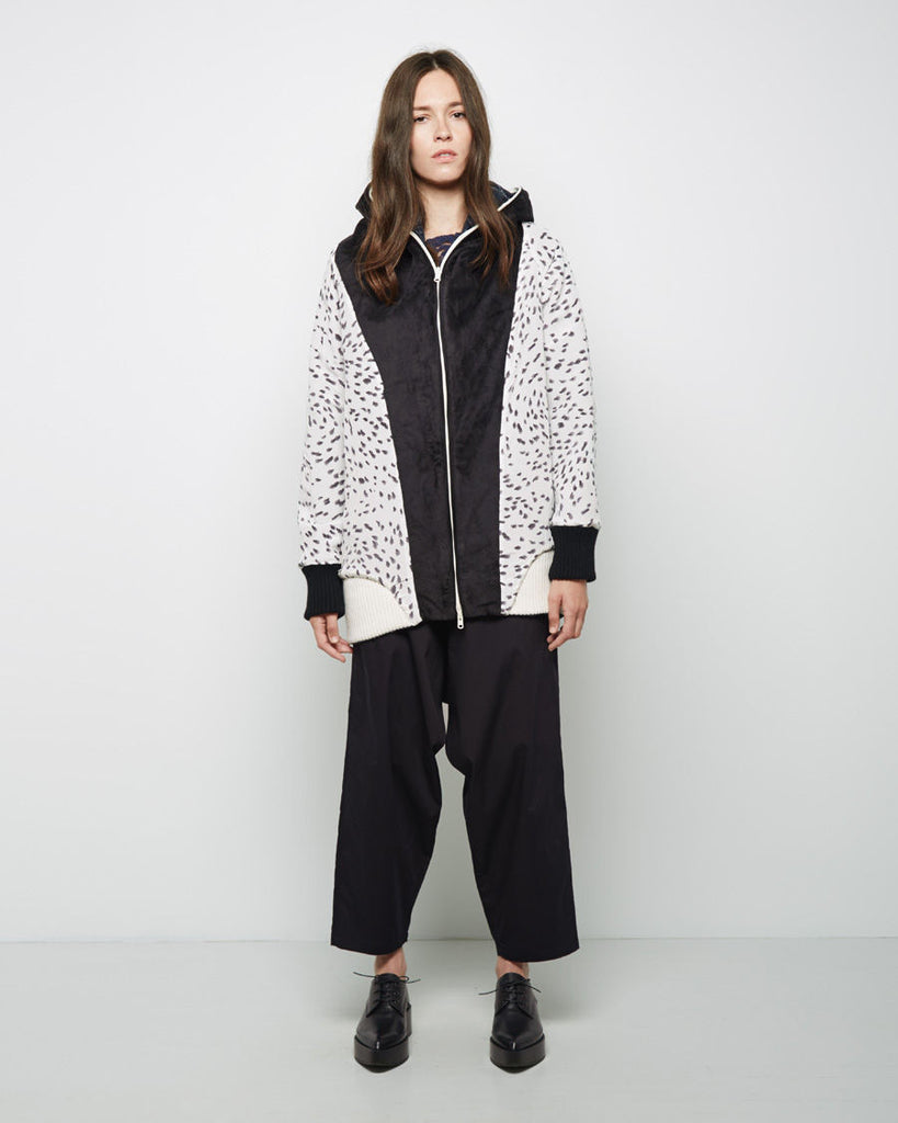 Reversible Hooded Coat