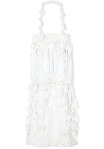 Ruffled Halter Dress