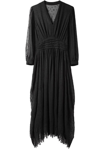 Snow Embroidery Dress