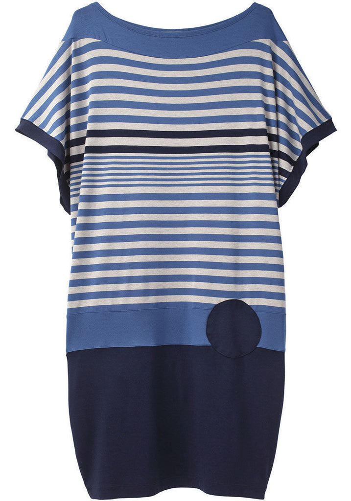 Striped Boatneck Dress