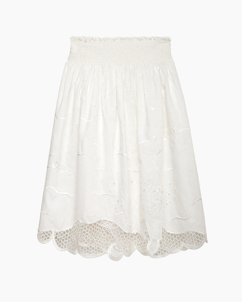 Synchronized Girls Embroidered Skirt