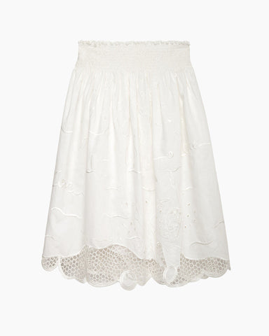 Synchronized Girls Embroidered Skirt