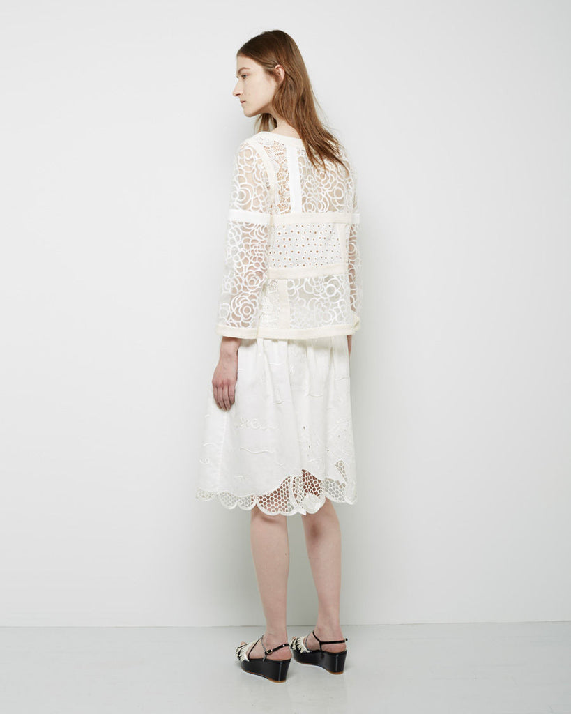 Synchronized Girls Embroidered Skirt