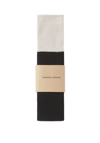 Two Tone Knee Length Socks
