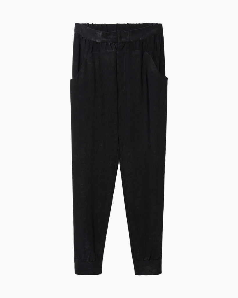 Velvet-Effect Sweatpant