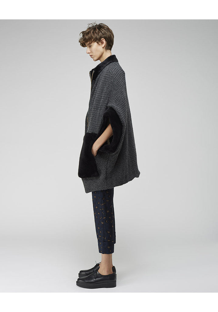 Wool Tweed Coat