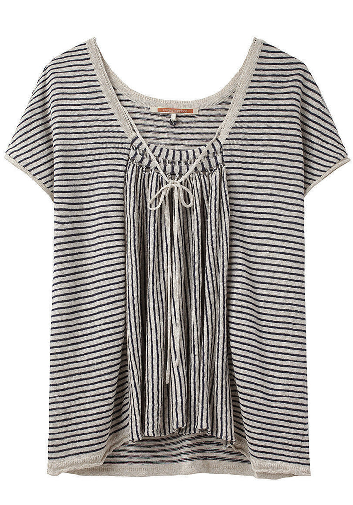 Back Gathered Pullover