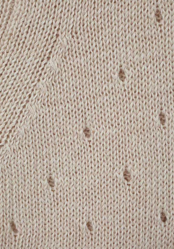 Cropped Open Stitch Cardigan