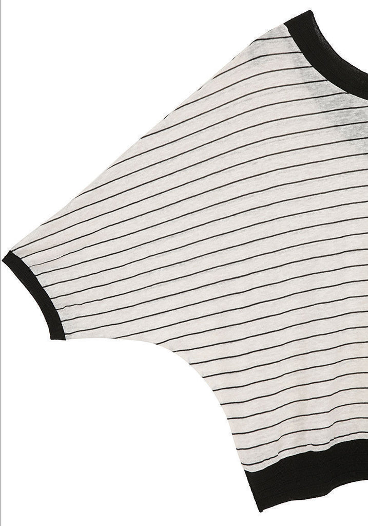 Cropped Striped Sweater