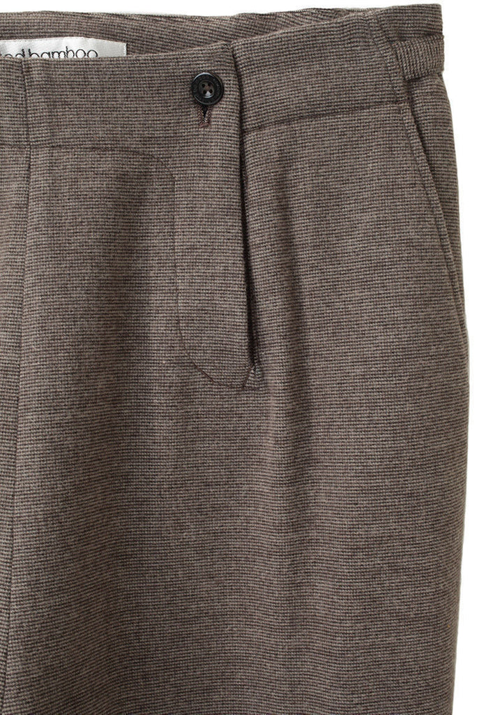 Cropped Tweed Pant