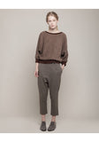 Cropped Tweed Pant