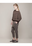 Cropped Tweed Pant