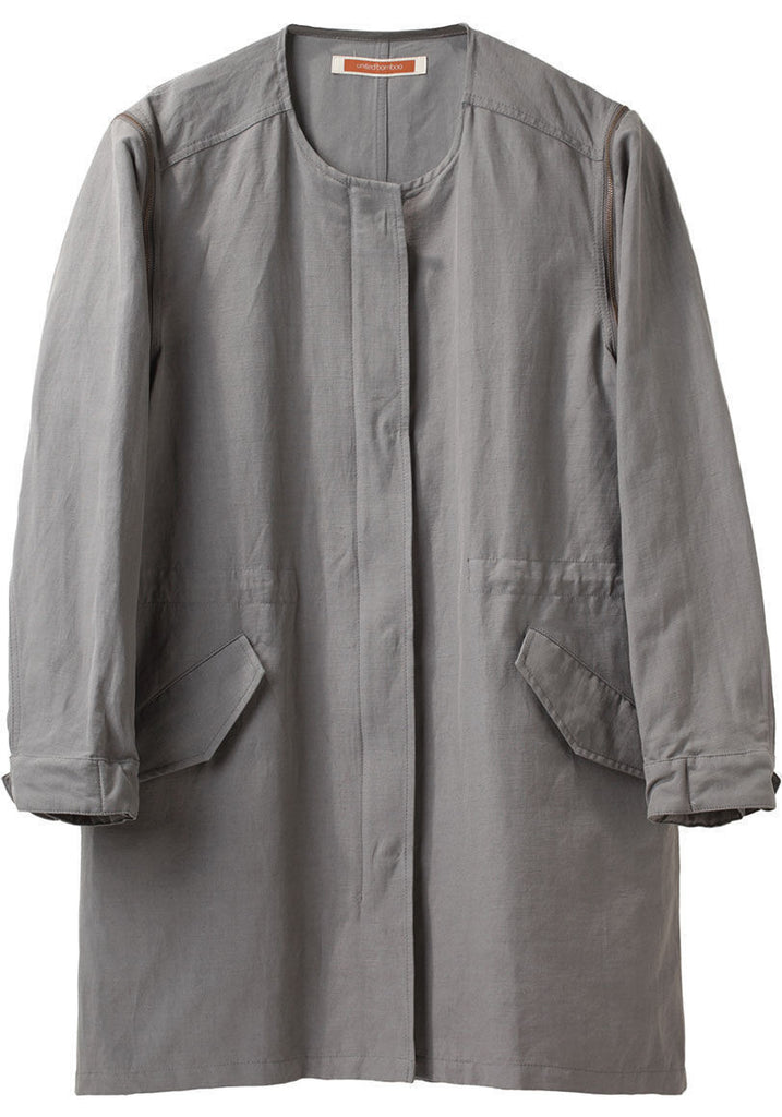 Detachable Sleeve Coat