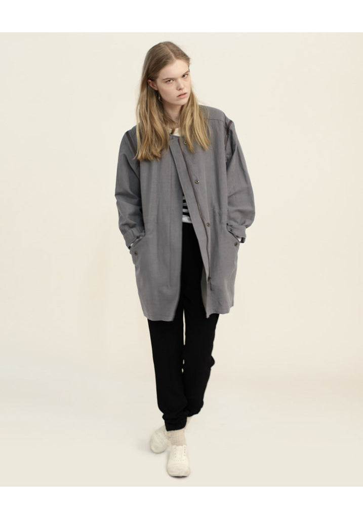 Detachable Sleeve Coat