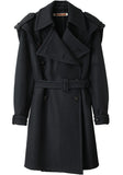 Double Breasted Wool Trench