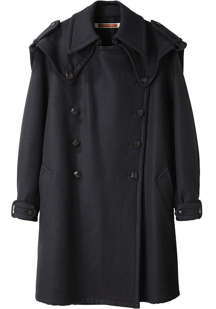 Double Breasted Wool Trench