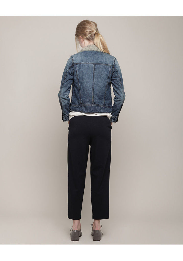 Fleece Lined Denim Jacket