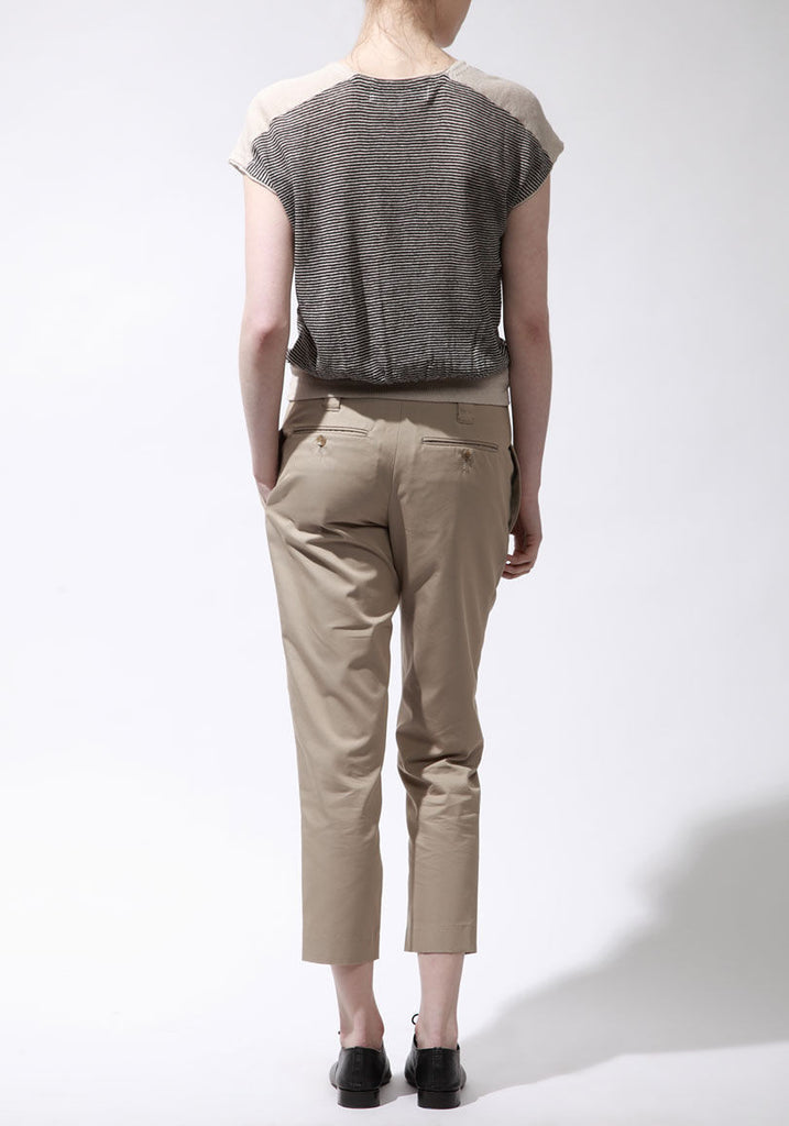 French Sleeve Linen Sweater