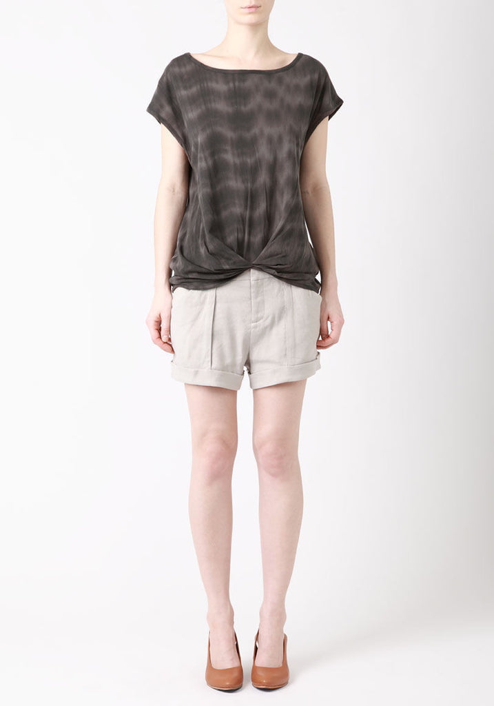 Gathered Tye-Dye Top