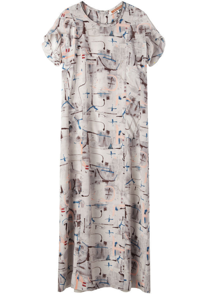Long Printed Dress