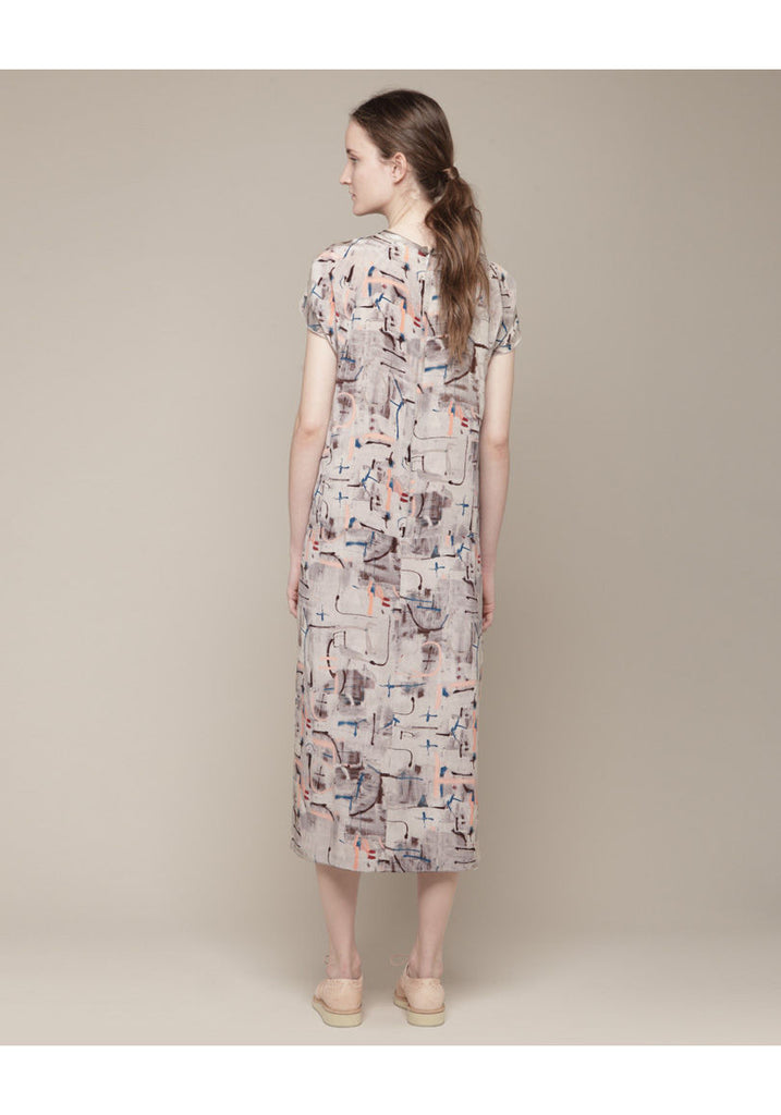 Long Printed Dress