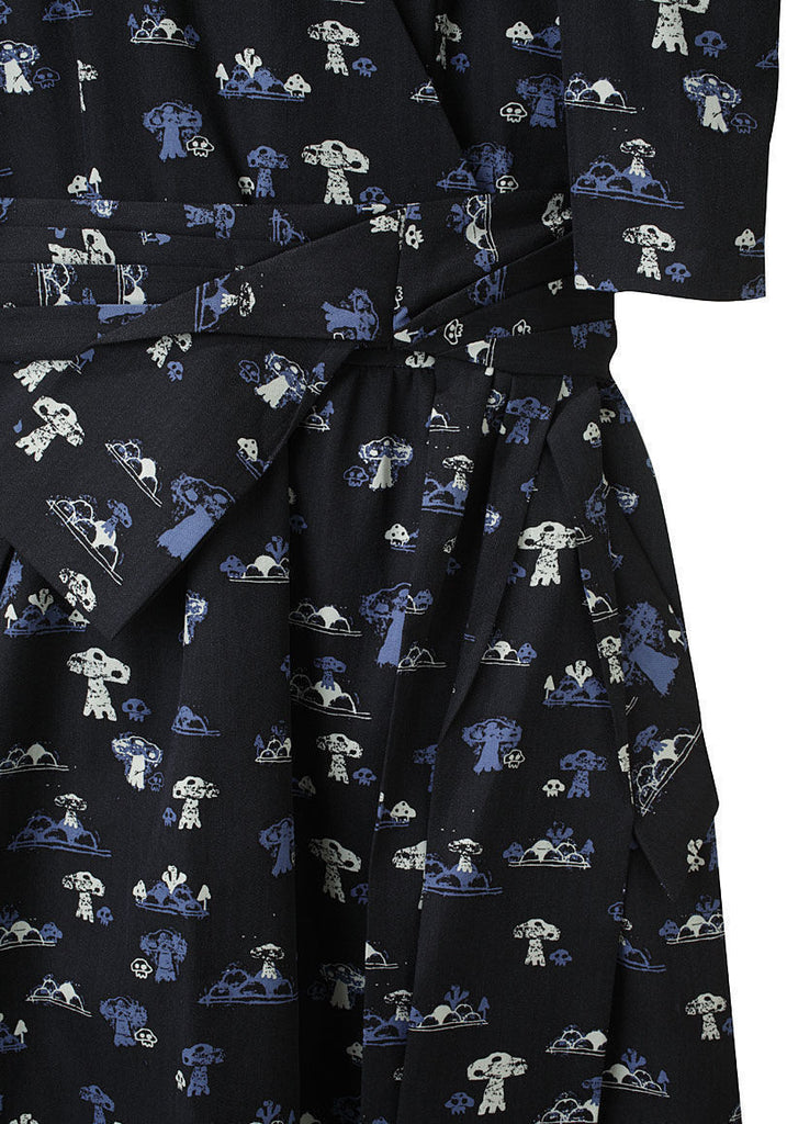 Mushroom Print Dress