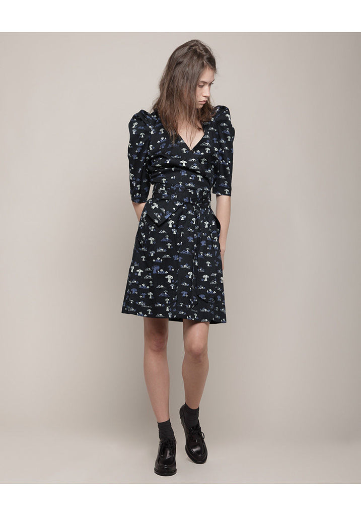 Mushroom Print Dress