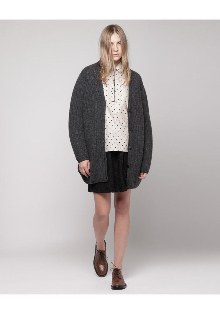 Oversized Chunky Knit Cardigan